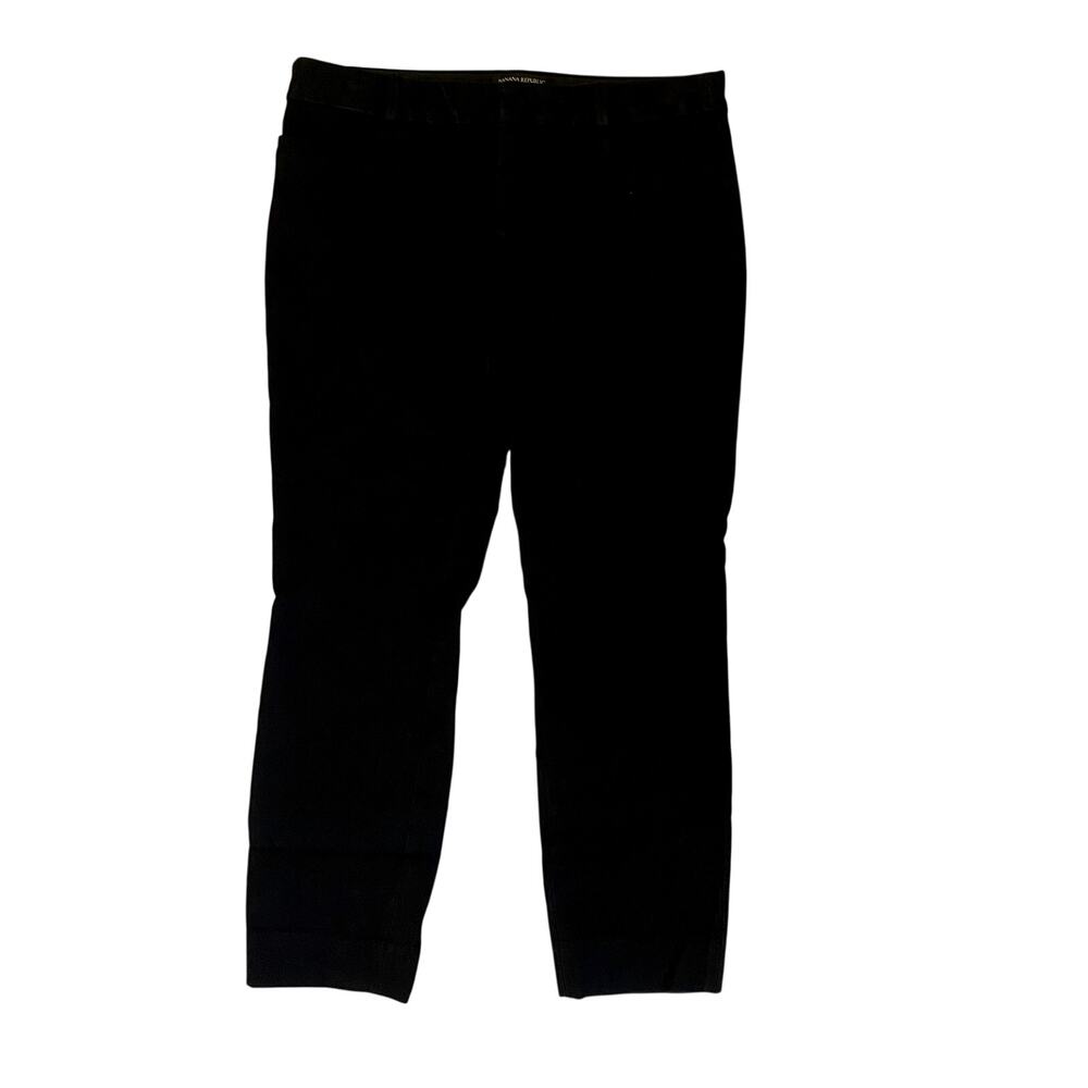 Banana Republic Sloan Women's Size 6P Black Skinny Ankle Dress Pants